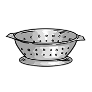 colander