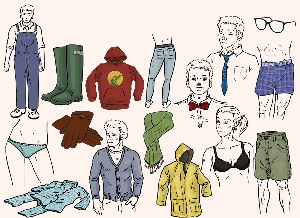 clothes vocabularu