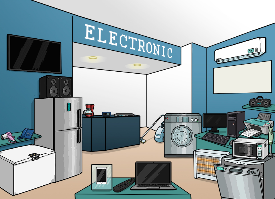 elecronic devices and gadgets vocabulary