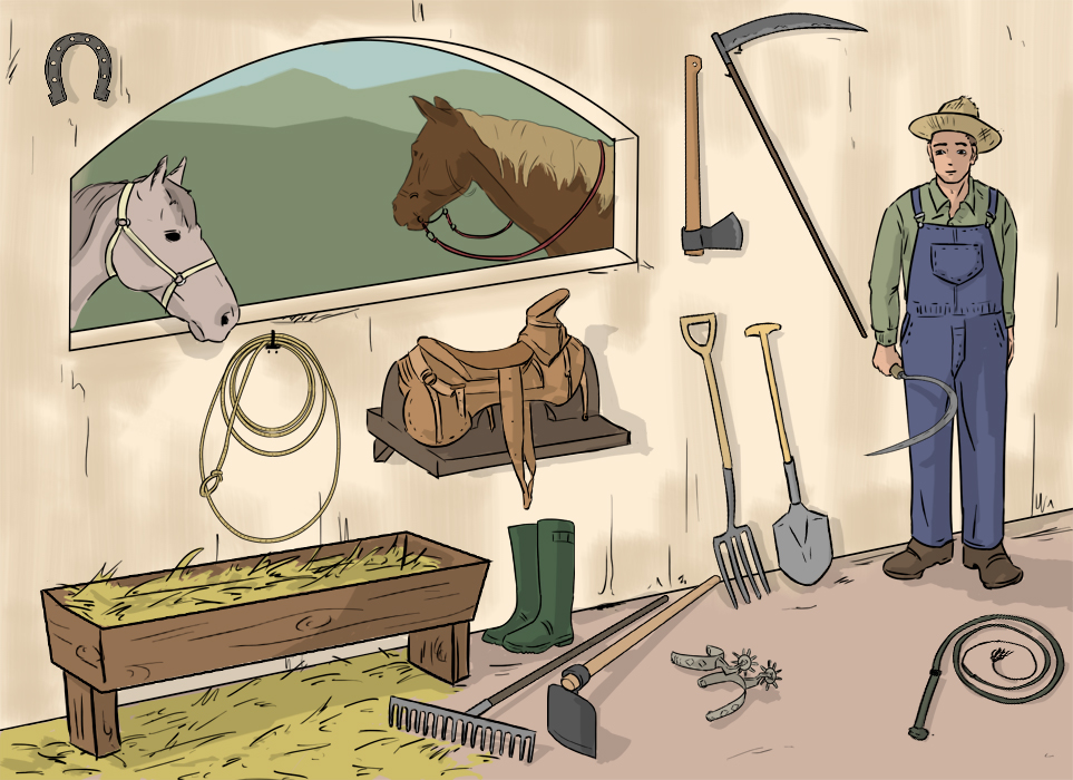 farm tools and equipement