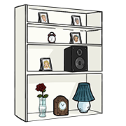 shelves