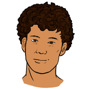 curly hair