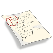 fail a test