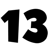 thirteen
