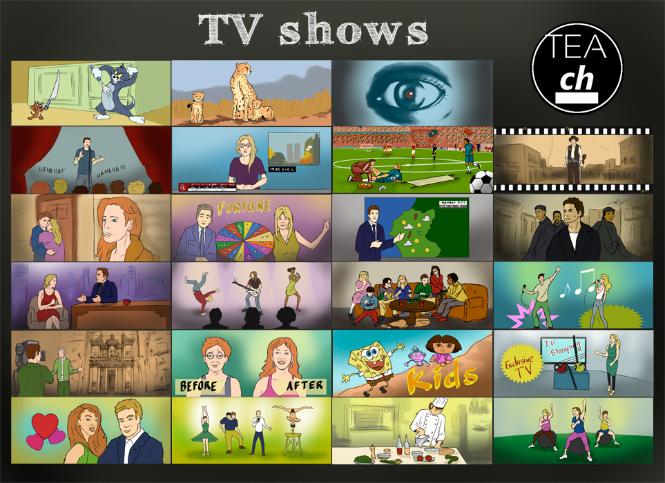 TV programmes vocabulary
