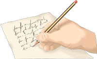 you write